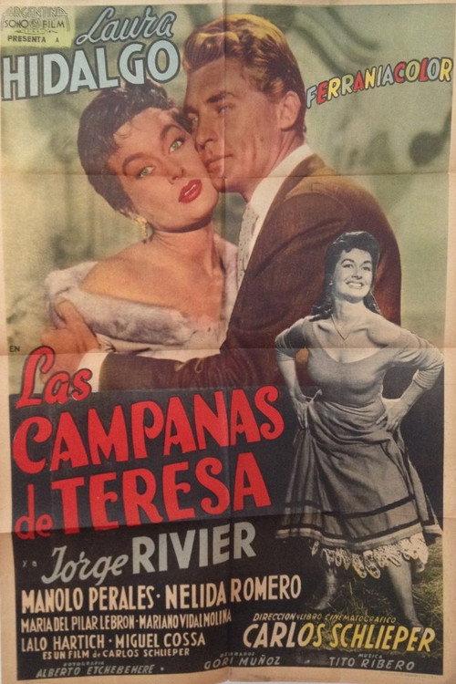 Las campanas de Teresa 1957 official movie poster