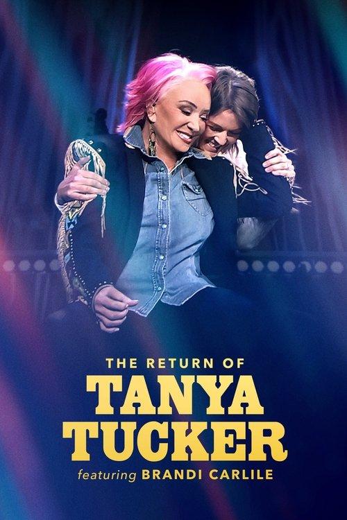 The Return of Tanya Tucker Featuring Brandi Carlile 2022 official movie poster