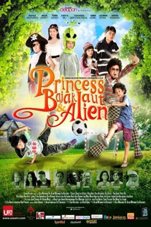 Princess, Bajak Laut & Alien 2014 official movie poster