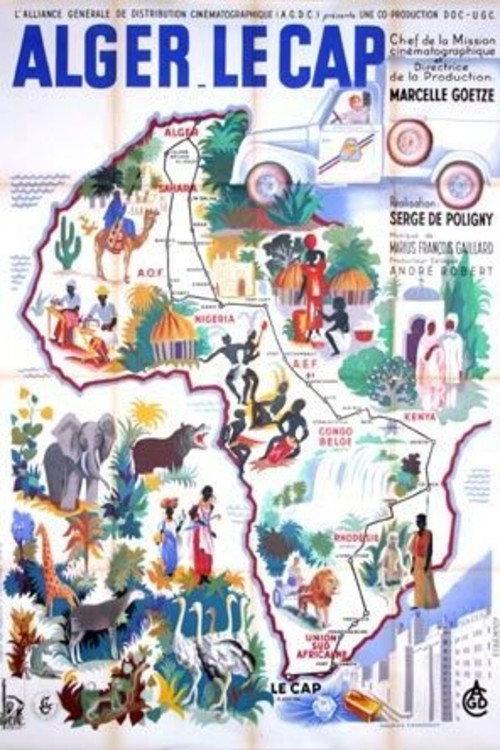 Algiers - Cape Town 1953 official movie poster