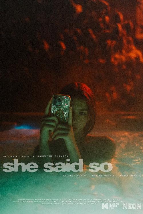She Said So 2025 official movie poster