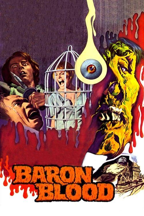 Baron Blood 1972 official movie poster