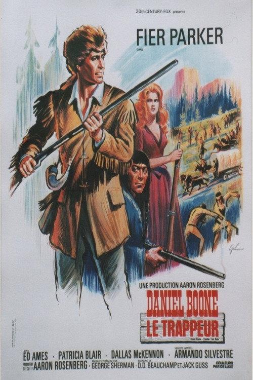 Daniel Boone, le trappeur 1968 official movie poster