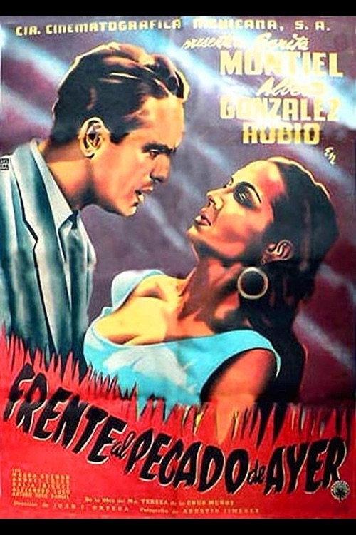 Frente al Pecado de Ayer 1955 official movie poster