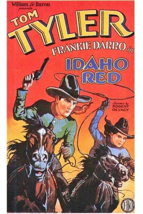 Idaho Red 1929 official movie poster