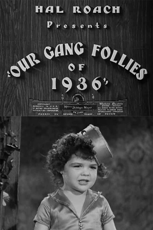 Our Gang Follies of 1936 1935 official movie poster