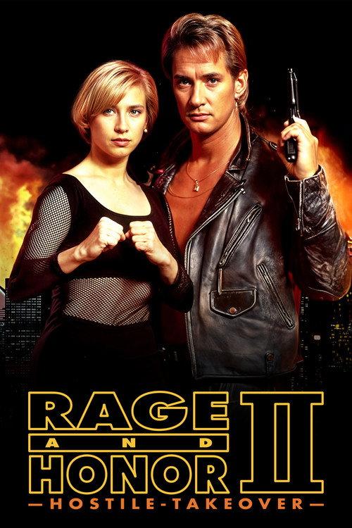 Rage and Honor II: Hostile Takeover 1993 official movie poster