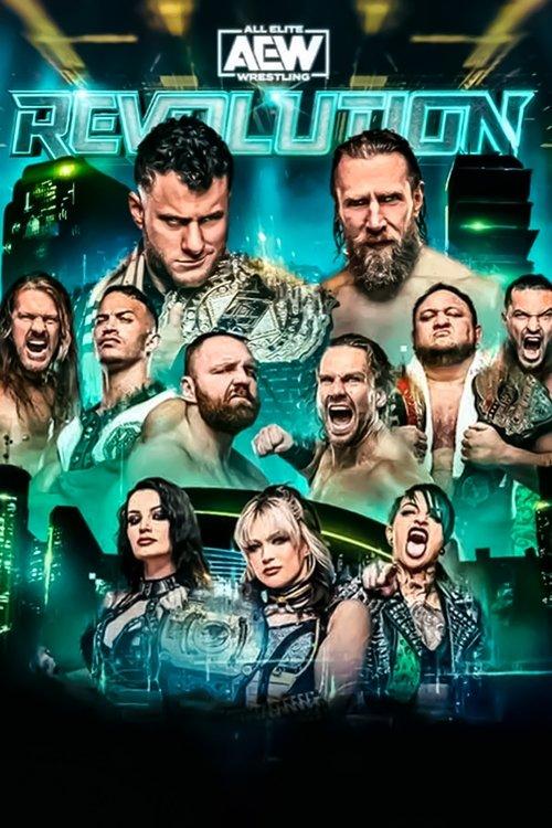 AEW Revolution 2023 2023 official movie poster