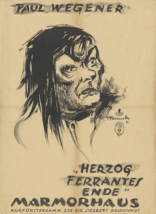 Herzog Ferrantes Ende 1922 official movie poster