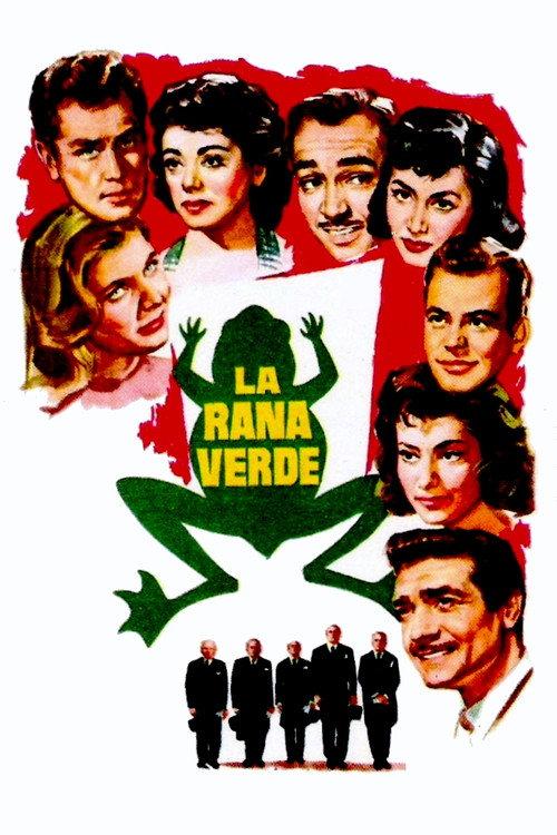 La Rana Verde 1958 official movie poster