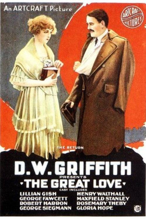The Great Love 1918 official movie poster
