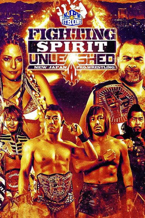 NJPW STRONG Fighting Spirit Unleashed 2023 2023 official movie poster