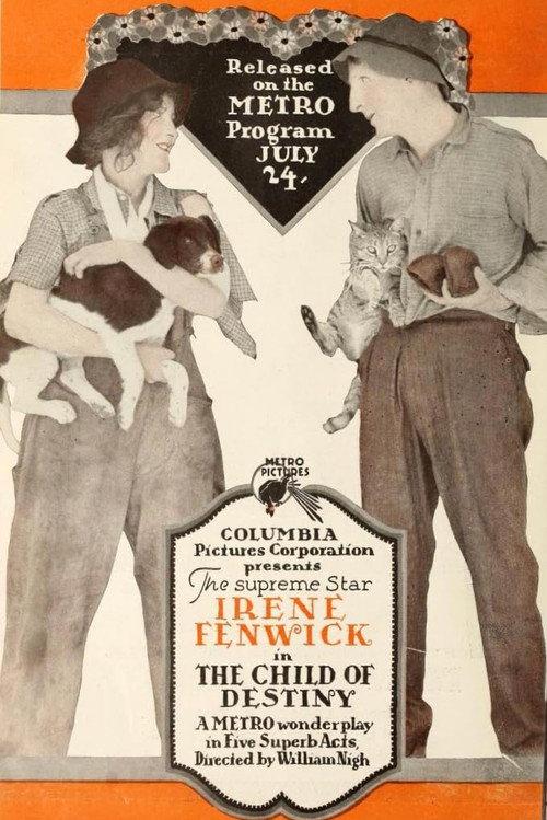 The Child of Destiny 1916 official movie poster