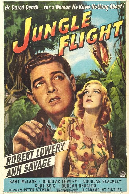 Jungle Flight 1947 official movie poster