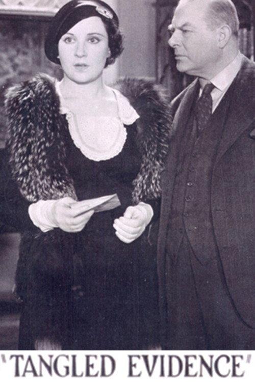 Tangled Evidence 1934 official movie poster