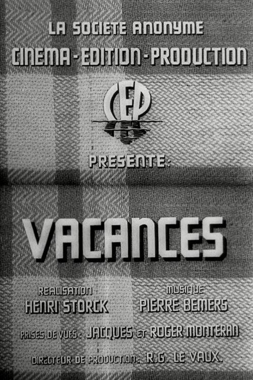 Vacances 1938 official movie poster