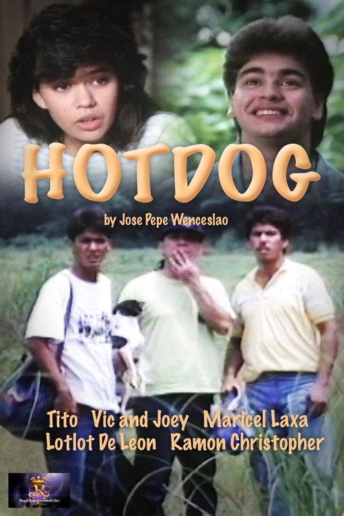 Hotdog 1990 official movie poster