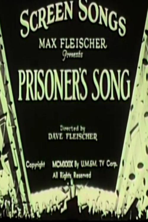 Prisoner's Song 1930 official movie poster