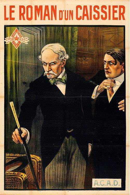 A Cashier's Novel 1914 official movie poster