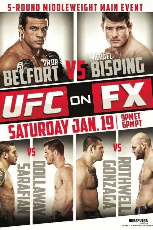 UFC on FX 7: Belfort vs. Bisping 2013 official movie poster