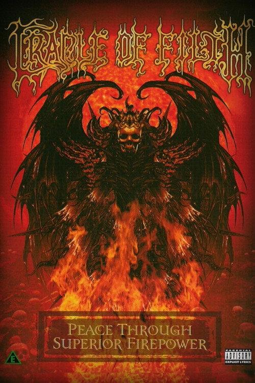 Cradle Of Filth: Peace Through Superior Firepower 2005 official movie poster