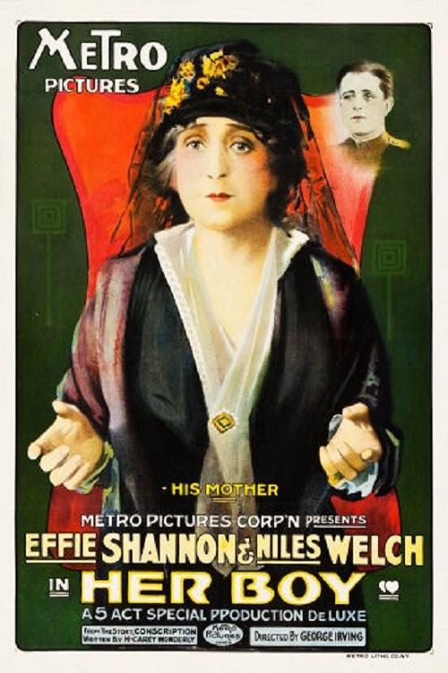 Her Boy 1918 official movie poster