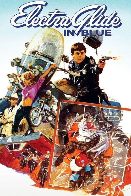 Electra Glide in Blue 1973 official movie poster