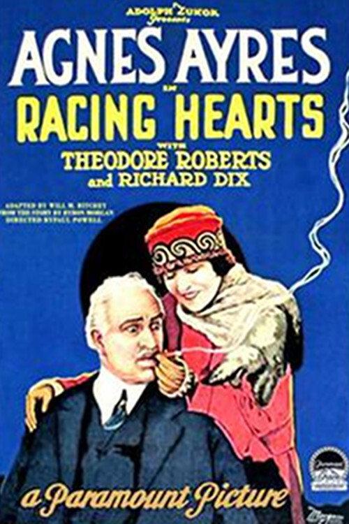 Racing Hearts 1923 official movie poster