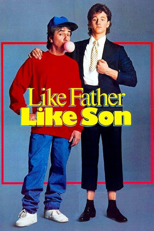 Like Father Like Son 1987 official movie poster