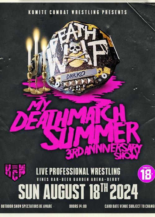 KCW: My Deathmatch Summer 2024 official movie poster