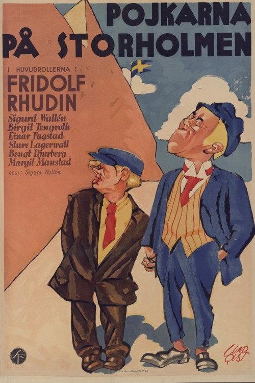 The Boys at Storholmen 1932 official movie poster