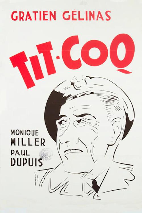 Tit-Coq 1953 official movie poster
