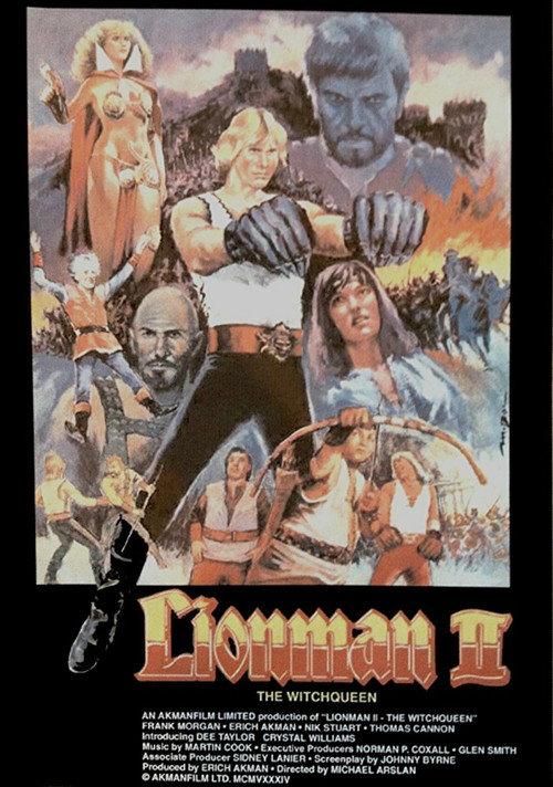 Lionman II: The Witchqueen 1979 official movie poster