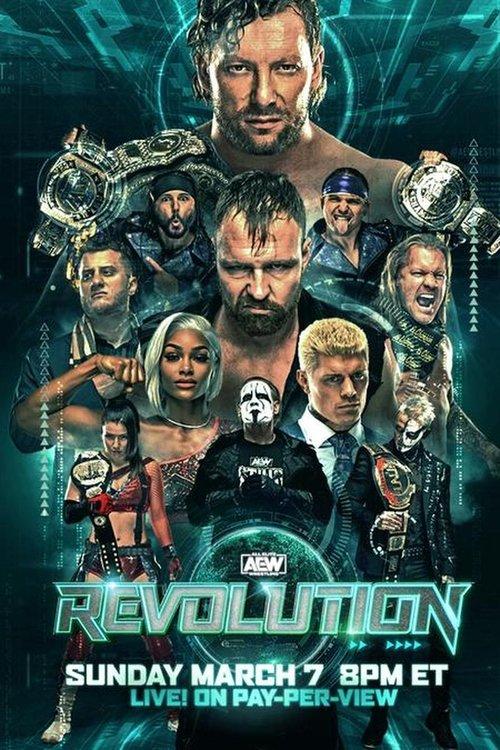 AEW Revolution 2021 2021 official movie poster