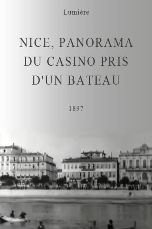 Panorama du casino pris d'un bateau 1897 official movie poster