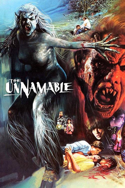 The Unnamable 1988 official movie poster