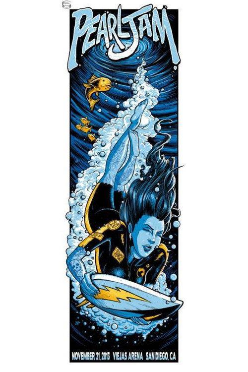 Pearl Jam: San Diego 2013 2013 official movie poster
