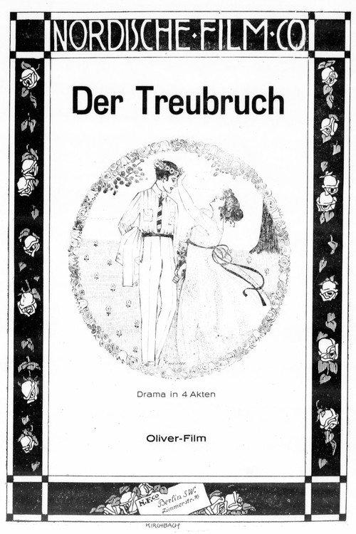Der Treubruch 1918 official movie poster