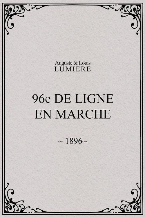 96th Line in Motion 1896 official movie poster