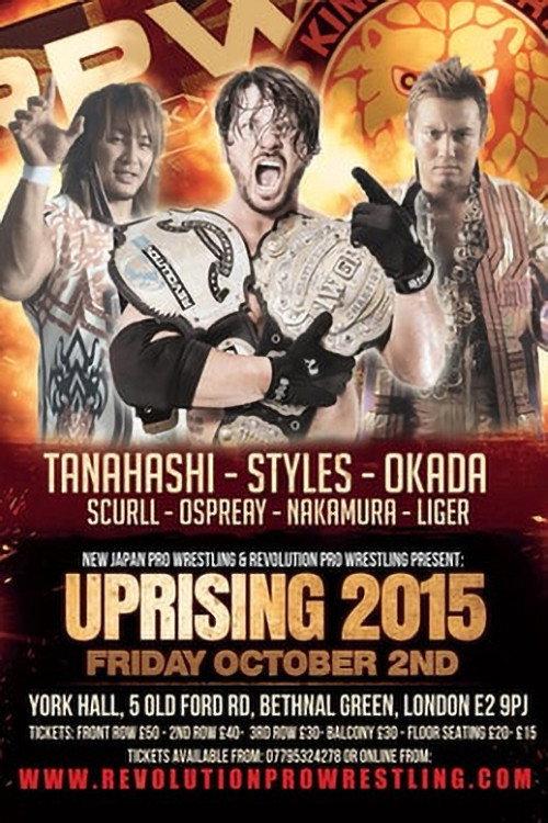 RevPro Uprising 2015 2015 official movie poster