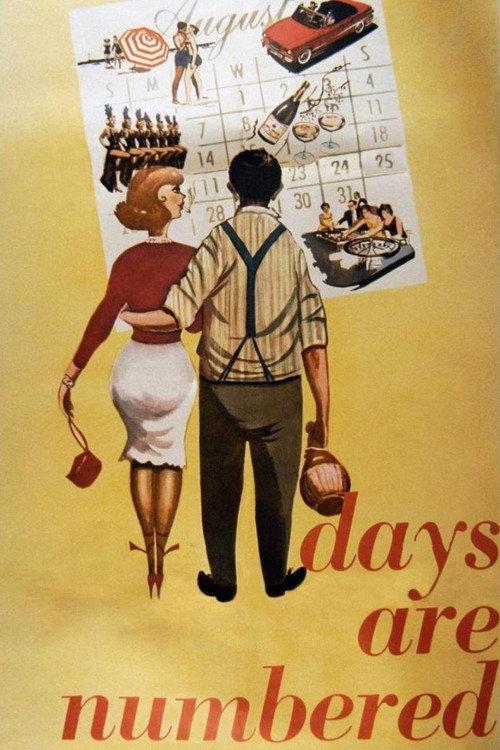His Days Are Numbered 1962 official movie poster