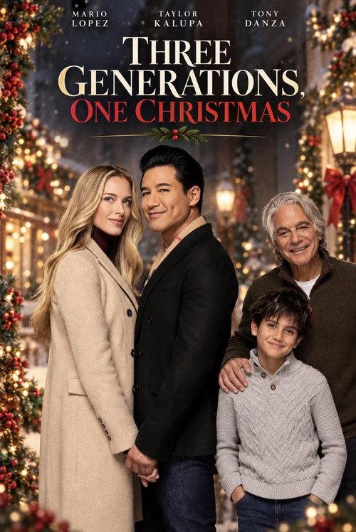 Three Generations, One Christmas 2026 official movie poster