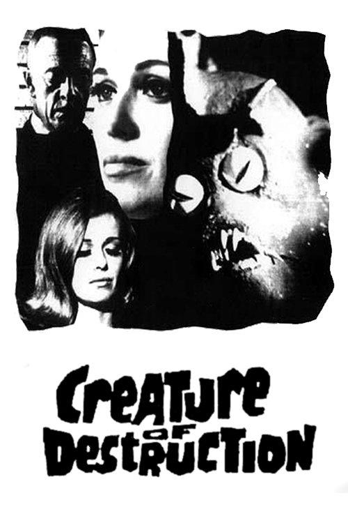 Creature of Destruction 1967 official movie poster