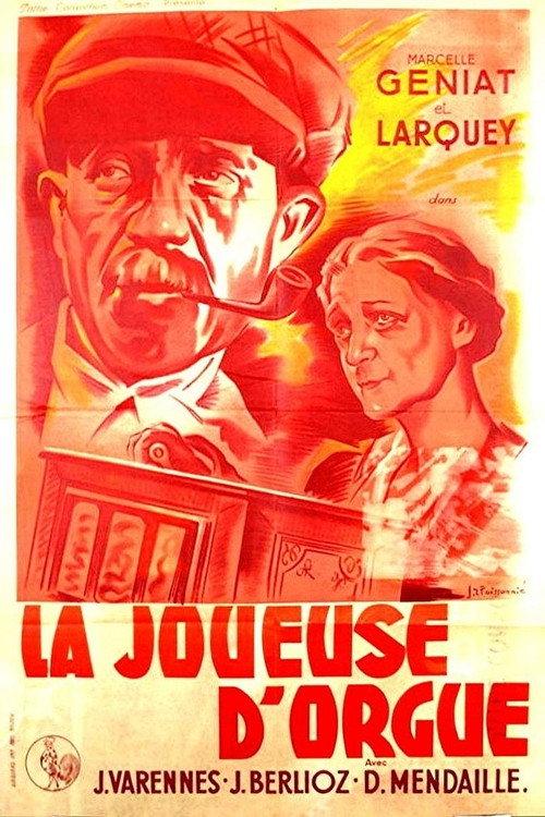 La Joueuse d'orgue 1936 official movie poster