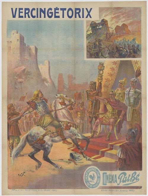 Vercingetorix, Gaul’s hero 1909 official movie poster