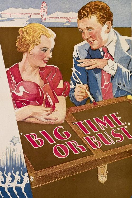 Big Time Or Bust 1933 official movie poster