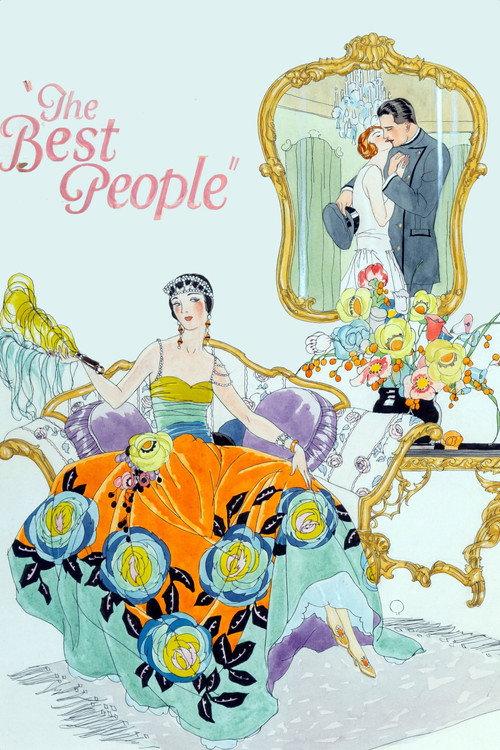 The Best People 1925 official movie poster
