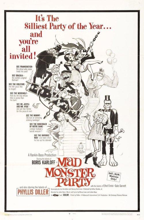 Mad Monster Party? 1967 official movie poster