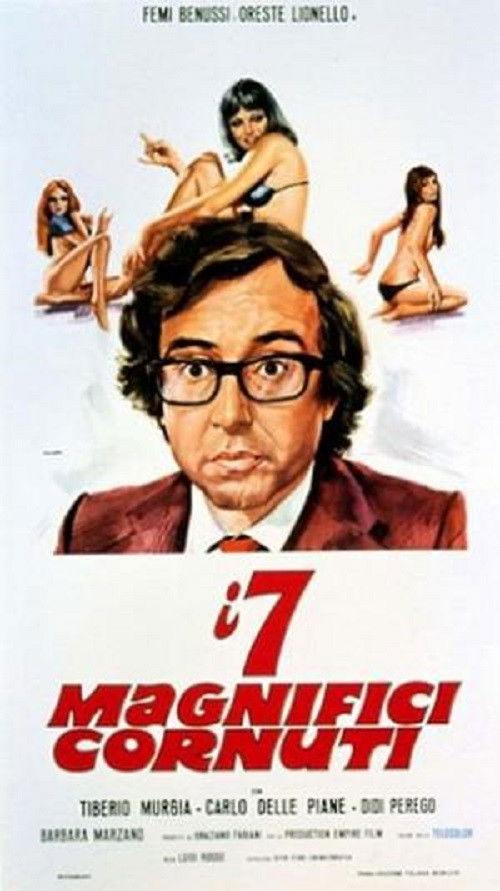 I 7 magnifici cornuti 1974 official movie poster