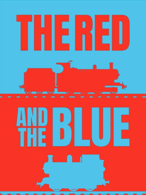 The Red and the Blue 2023 official movie poster